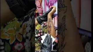 Butterfly tattoo. #viralshort #3d #video #mandala #wings #portrait #shiva #eagle #womenfashion
