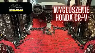 Kompleksowe wygłuszenie/wyciszenie Honda CR-V