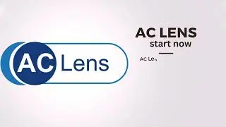 start working with AC lens  