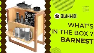 Unboxing Barnest | Modern and Sleek Bar Cabinet for Your Home