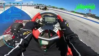 Shifter Kart Practice at Homestead AMR Track