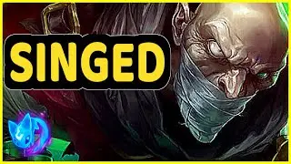 Singed death by Sett