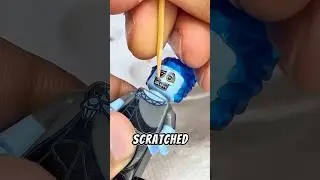 Ремонт поцарапанной минифигурки LEGO (вы не поверите, как!) #lego #legos #shorts