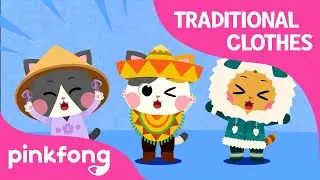 Lalala World Clothes | The World Song | Cotomo Cats | Pinkfong Songs for Children