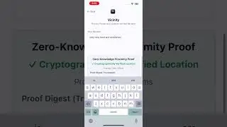 Vicinity app demo video