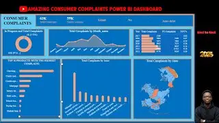 Consumer Complaints Analytics : A Complete Power BI End-to-End Project