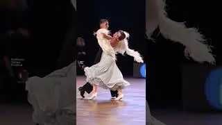 🦢#standard #dancers #slowfox #dance #ballroomdance #elegant #dress #dancesport #mallorca
