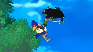 Using All Falco Aerials in One Combo #shorts