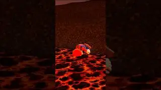 Mario drinks Lava