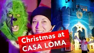 CASA LOMA CHRISTMAS WALK THROUGH - Holiday Lights Tour