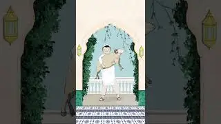 Eid Mubarak everyone 🤲🤍🐏 #shorts #eid #animation