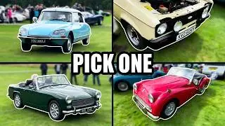 Classic Car Show: Stunning Cars from Britain, Italy, Germany, France & USA