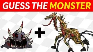 Guess The MONSTER By EMOJI & VOICE | Zoochosis Horror Game Quiz