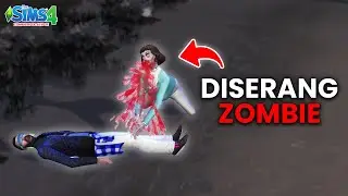Gua Bertahan Hidup Dari Wabah ZOMBIE! di The Sims 4 | Part 3