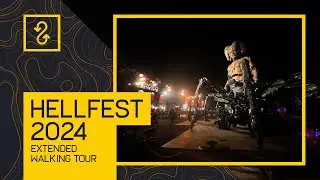 Hellfest 2024 Walking Tour (Extended version) / Welcome to Infernopolis