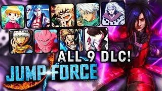 ALL 9 DLC CHARACTERS DATAMINED! NO NEW Series, Kaiba, Bakugo, Madara & more!
