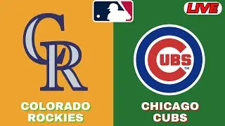 🔴LIVE : Chicago Cubs Vs Colorado Rockies | MLB 2025 | MLB Live Baseball Score | Aug 31 2025