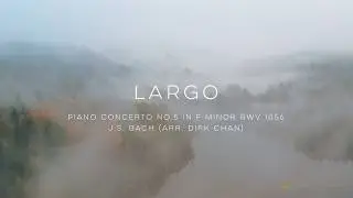 Bach Largo Piano Concerto No.5 in F Minor BWV 1056 - Arranged For Solo Piano [New Version!]