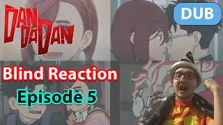 ROLLERCOASTER OF EMOTIONS + CAT= MOMOKUN // DanDaDan Episode 5 English Dub Blind Reaction