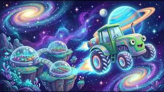 The Tractor That Dreamed of Space Travel | Fun Tractor Adventure Rhyme for Kids | Space Ride Song