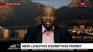 New Lesotho Exemption Permit