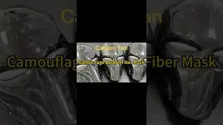 #carbonfiber #carbonfibermask #halloweenmask #manufacturer