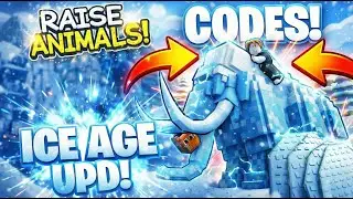 ICE AGE UPD INSANO! 11 ANIMAIS PRÉ HISTÓRICOS + NOVO SISTEMA NO RAISE ANIMALS