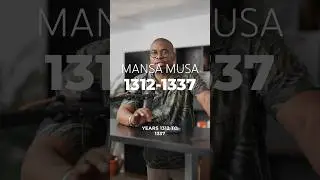 Money speaks different languages, Mansa Musa was fluent in all