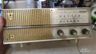 Repair Of A 1963 Panasonic Model 748 AM/FM Tube Radio