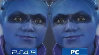 Mass Effect Andromeda - PS4 PRO vs PC Graphics Comparison, Tech Analysis And Review