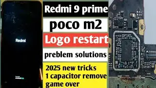 Redmi 9 Prime / Poco M2 Only Logo Restart Problem Fix 🔁 | Easy Trick Without PC 2025