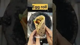 रात की बची रोटी से टेस्टी नाश्ता 🫠 #food #butkifoodie #recipe #youtube #eggroll #share #suscribe