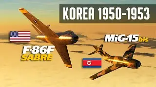 DCS: МиГ-15бис против F-86 «Сейбр» | Корейская война 1950-1953 гг.