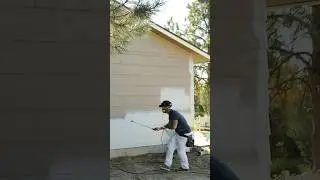 Airless spray DAY! #airless #housepainter #diy