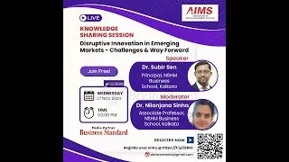 Disruptive Innovation in Emerging Markets - Challenges &  Way Forward
