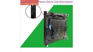 Review Aliexprss 480*480mm nano composite cabinet led screen hub75 dot matrix  rgb p2.5 indoor high