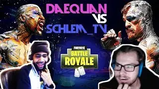 Daequan Vs SchleM_TV 🥊 1v1 🥊 (Fortnite)