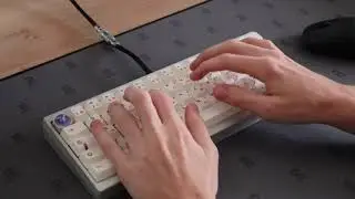 Kei 60% with Thic Thock Marshmallows Typing Test