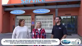 Saratoga Honda and Franklin Community Center!