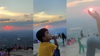 An evening @ Nandi hills . നന്ദി ഹിൽസിലെ സായാഹ്നം