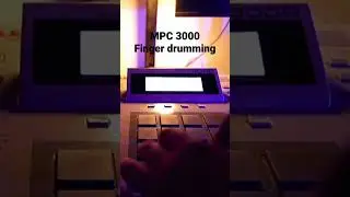 MPC 3000 Finger Drumming #mpc3000