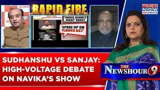 GST Reforms: Sudhanshu Trivedi Challenges Sanjay Jha Over Disparity Claims On India's&nbsp;Economy