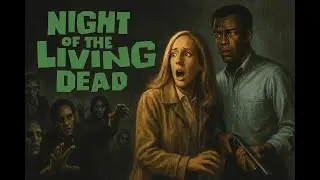 Night of the Living Dead (1968) | Full Movie HD | Classic Zombie Horror | Dwayne Jones Film