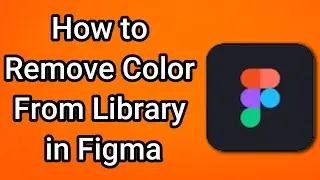 Как удалить цвет из библиотеки в Figma