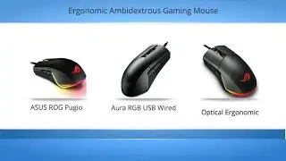 Ergonomic Ambidextrous Gaming Mouse Review 2021