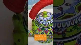 DIY kettle painting... #artist #trending #shorts #youtubeshorts #painting #homedecor #homemade