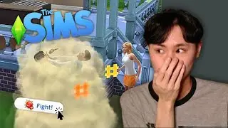 playing the sims for the first time... things got messy