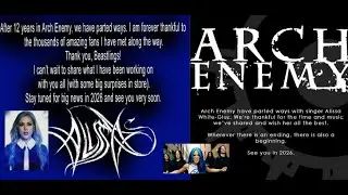 Arch Enemy шокируют новостью: Алисса покидает группу и выпускает новую сольную песню