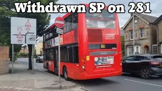 *Withdrawn, Kickdown* Journey on Route 281 - Scania Omnicity N230UD - RATP SP40063 (YT09ZCO)