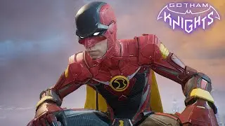 Robin Eternal Suit Free Roam Gameplay - Gotham Knights (4K 60fps)